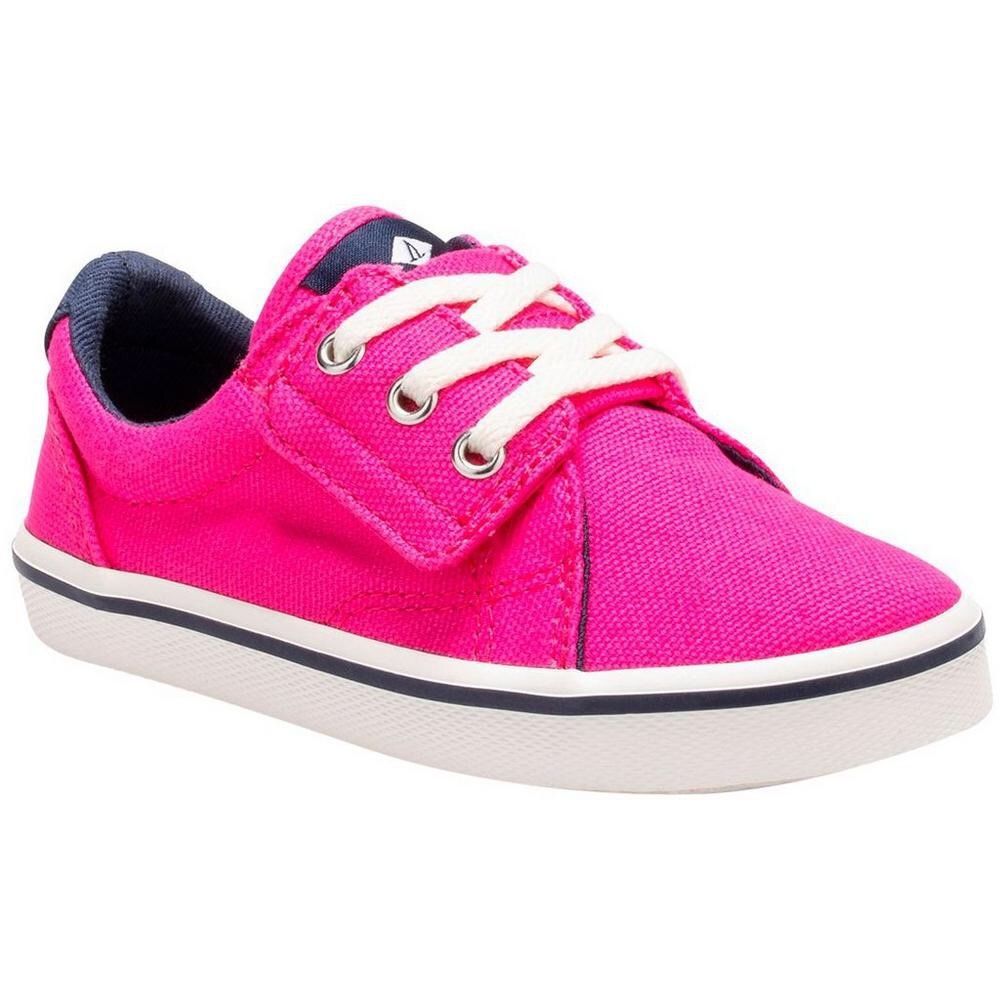 NIB Sperry Striper II A/C/Pink Girls Sneaker NWT